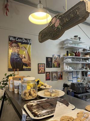 Lots of gluten free stuff   at Morning Glory Cafe in Flagstaff