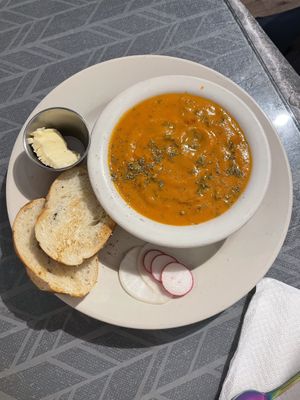 Tomato Soup  at Morning Glory Cafe in Flagstaff