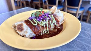 Breakfast Burro  at Morning Glory Cafe in Flagstaff