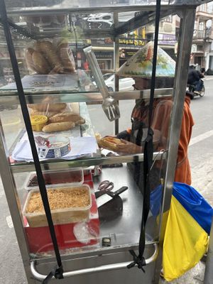 The woman who runs it is very nice!   at Banh Mi Chay Co Hoa in Da Lat