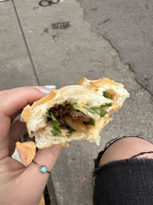 Vegan  at Banh Mi Chay Co Hoa in Da Lat