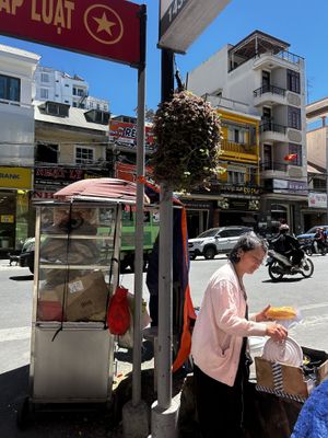 Amazing little find!   at Banh Mi Chay Co Hoa in Da Lat