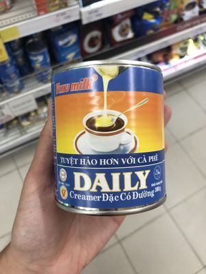 Creamer the lady showed me at Banh Mi Chay Co Hoa in Da Lat