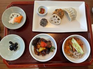 2nd plate at Balwoo Gongyang - 발우공양 in Seoul