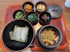 3rd plate at Balwoo Gongyang - 발우공양 in Seoul
