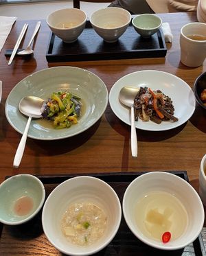 Korean temple food experience with local fresh ingredients   at Balwoo Gongyang - 발우공양 in Seoul