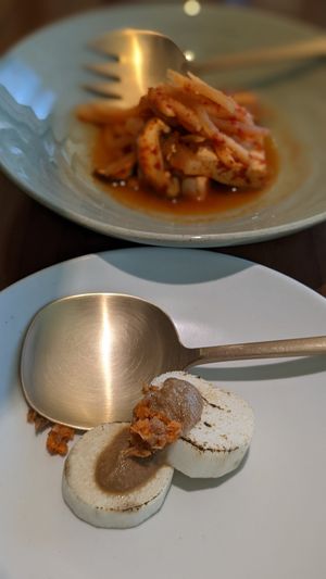 Seon Autumn: Sangmi (Entree One) at Balwoo Gongyang - 발우공양 in Seoul