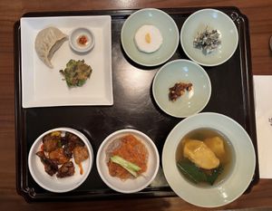 Second course   at Balwoo Gongyang - 발우공양 in Seoul