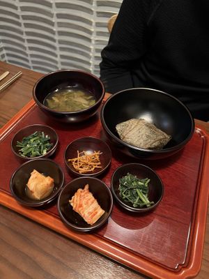 Medicinal meal  at Balwoo Gongyang - 발우공양 in Seoul