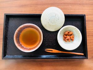 Dessert at Balwoo Gongyang - 발우공양 in Seoul