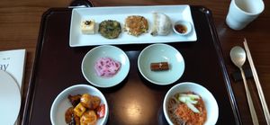 one of 2 main courses at Balwoo Gongyang - 발우공양 in Seoul