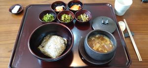 part 2 of main course at Balwoo Gongyang - 발우공양 in Seoul