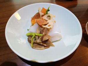 Another starter at Balwoo Gongyang - 발우공양 in Seoul