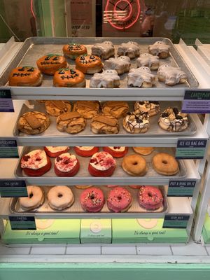 VG donuts  at Rodeo Doughnuts - Upper St in North London