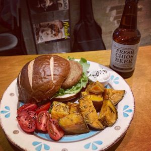 Mother at Mother Vegan Bistro in Athens