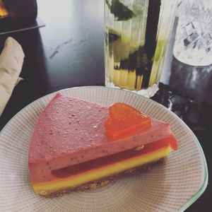 Raw lollipop cheesecake  at Mother Vegan Bistro in Athens