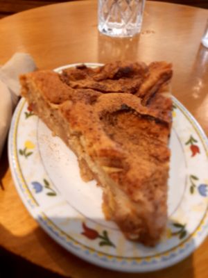 Applee pie at Mother Vegan Bistro in Athens