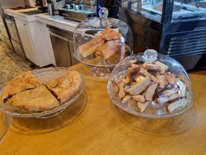 Pastries at Mother Vegan Bistro in Athens