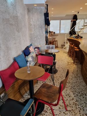 Inside at Mother Vegan Bistro in Athens