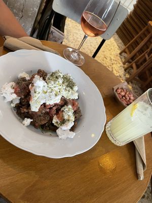 Dakos salad  at Mother Vegan Bistro in Athens