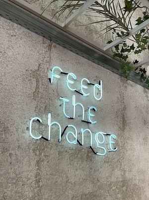 Feed the change  at Mother Vegan Bistro in Athens