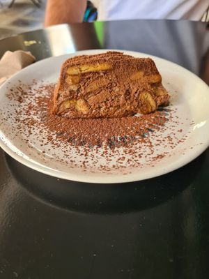 Vegan Greek traditional cake at Mother Vegan Bistro in Athens