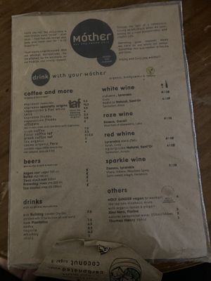   at Mother Vegan Bistro in Athens