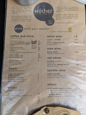  at Mother Vegan Bistro in Athens