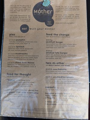  at Mother Vegan Bistro in Athens