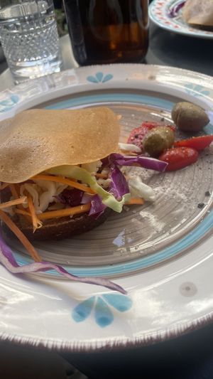 mamas salty mediterranean  at Mother Vegan Bistro in Athens