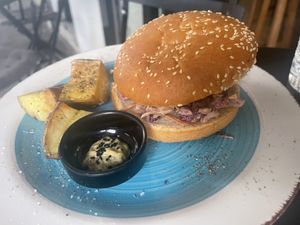   at Mother Vegan Bistro in Athens