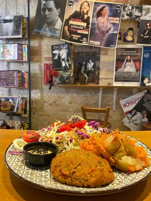 Patties  at Mother Vegan Bistro in Athens