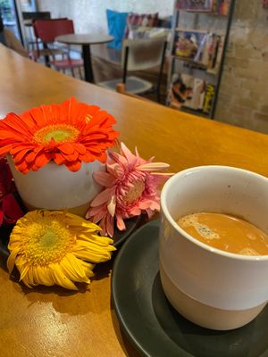 Speciality espresso  at Mother Vegan Bistro in Athens