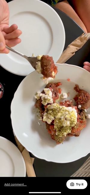 Dakos amazing salad at Mother Vegan Bistro in Athens