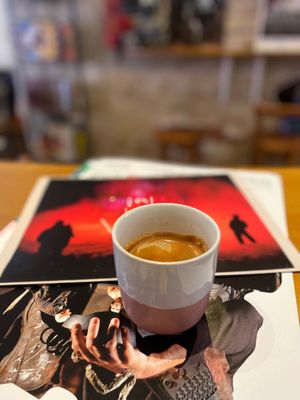 Speciality coffee at Mother Vegan Bistro in Athens