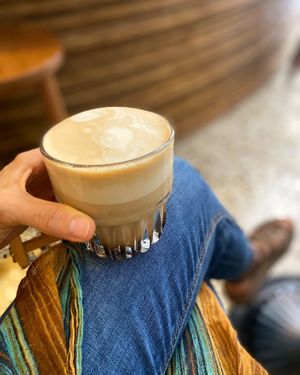 The art of coffee 
Amazing speciality organic Peruvian blend  at Mother Vegan Bistro in Athens