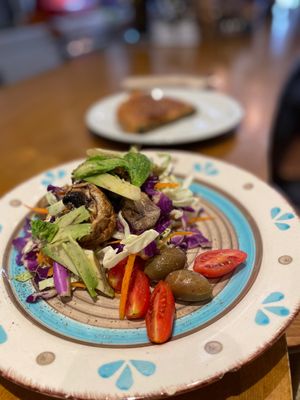 Mediterranean heaven in a plate!  at Mother Vegan Bistro in Athens