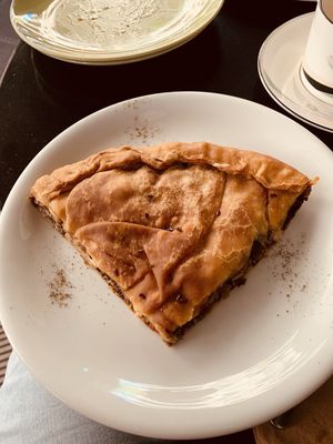 Mushroom Pie 💚  at Mother Vegan Bistro in Athens