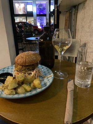   at Mother Vegan Bistro in Athens