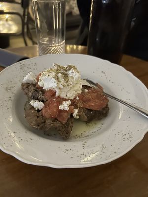 Dakos Salad….delicious!  at Mother Vegan Bistro in Athens