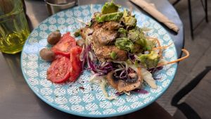 Mother's Mediterranean at Mother Vegan Bistro in Athens