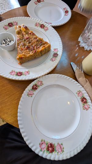 Quiche Loren at Mother Vegan Bistro in Athens