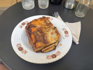 Mousakka  at Mother Vegan Bistro in Athens