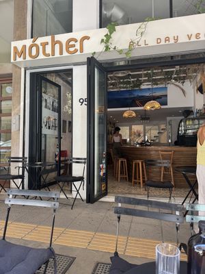   at Mother Vegan Bistro in Athens