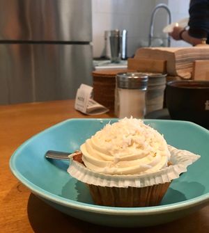 Cup cake at Mother Vegan Bistro in Athens