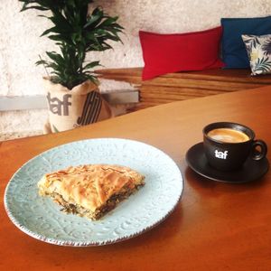 Homemade vegan pies! at Mother Vegan Bistro in Athens