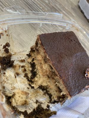 This is delicious tiramisu  at Cruzer Pizza in Los Angeles