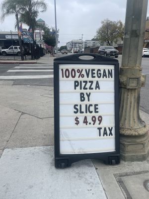   at Cruzer Pizza in Los Angeles