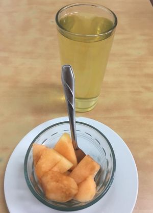 Poster (fruta) y refresco at Vida Sana - Jesus Maria in Lima