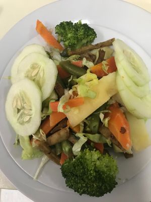 Salpicon de carne sin mayonesa (vegano) at Vida Sana - Jesus Maria in Lima